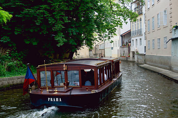 istock Touring boat in Prague 452029955