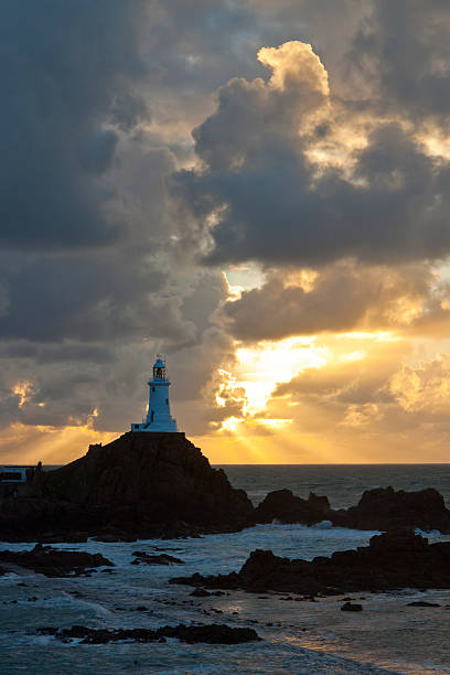 istock Corbiere Lighthouse - Jersey Channe Islands 452030289