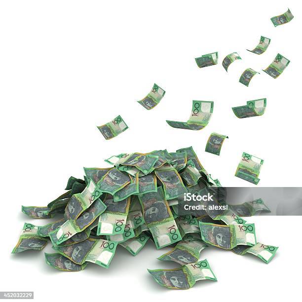 Geld Haufen Australischer Dollar Stockfoto und mehr Bilder von Australischer Geldschein - Australischer Geldschein, Finanzen, Fotografie
