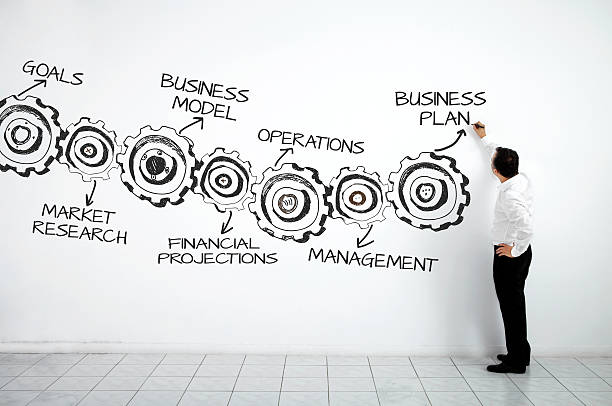 istock Businessman Writing Business Plan 452032845