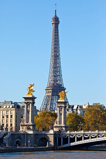 istock Eiffel Tower and Pont Alexandre III Bridge in Paris 452039319