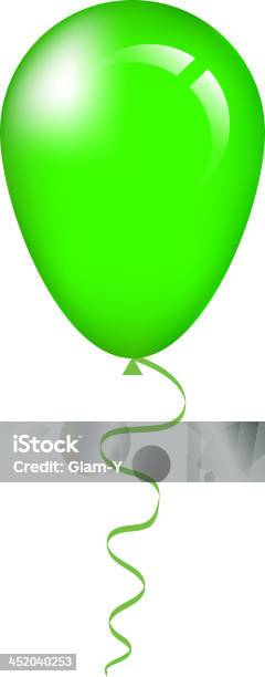 Green Balloon Stock Vektor Art und mehr Bilder von Aufblasbarer Gegenstand - Aufblasbarer Gegenstand, Bunt - Farbton, ClipArt