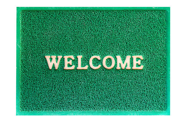 istock welcome doormat carpet isolated on white 452040467