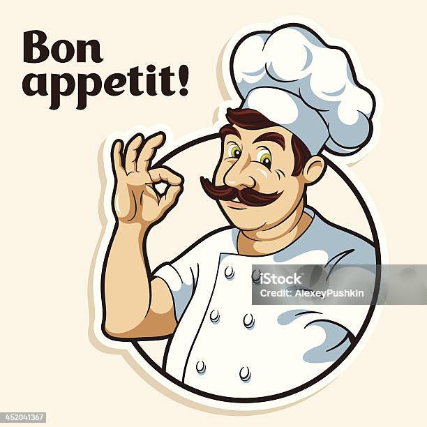 Chef Cook Stock Illustration - Download Image Now - Adult, Cartoon, Chef