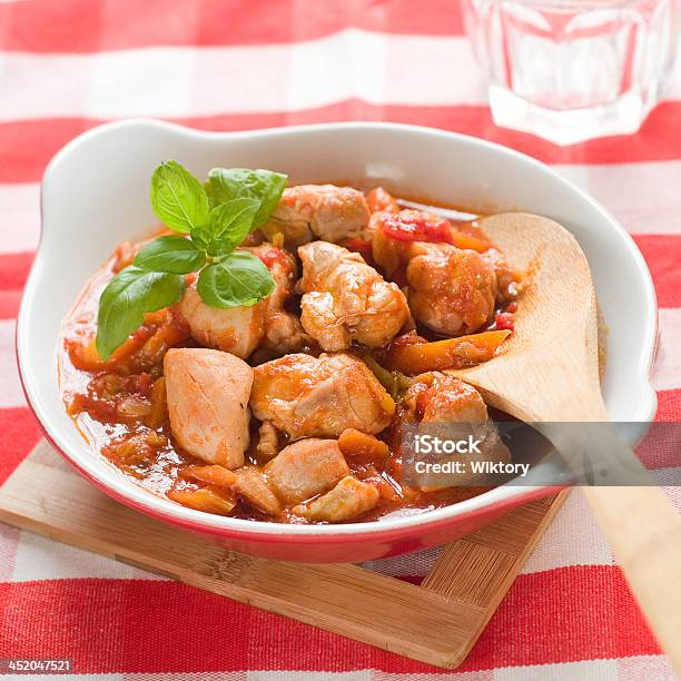 Provencial Chicken Stew Stock Photo - Download Image Now - Basil, Carrot, Chicken - Bird
