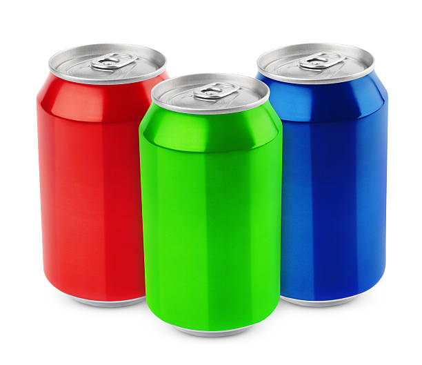 istock Group of aluminum cans 452049107