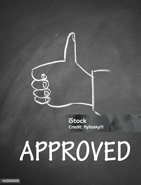 Approved Sign Stock Photo - Download Image Now - Admiration, Agreement, Applauding