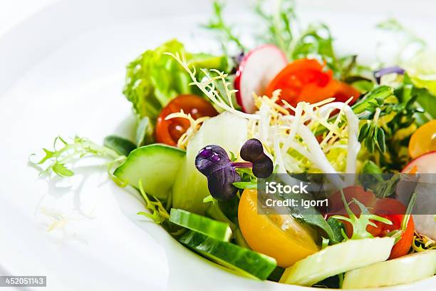 Fresh Salad Stock Photo - Download Image Now - Appetizer, Cabbage, Close-up