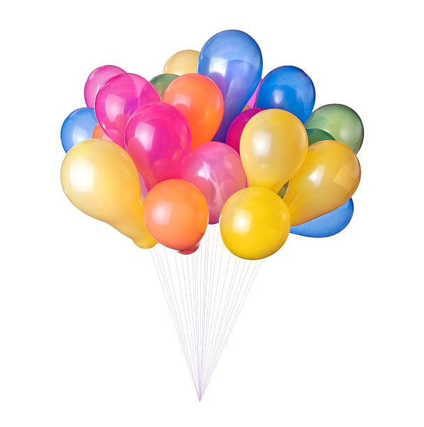 istock color balloons isolated on white 452068353