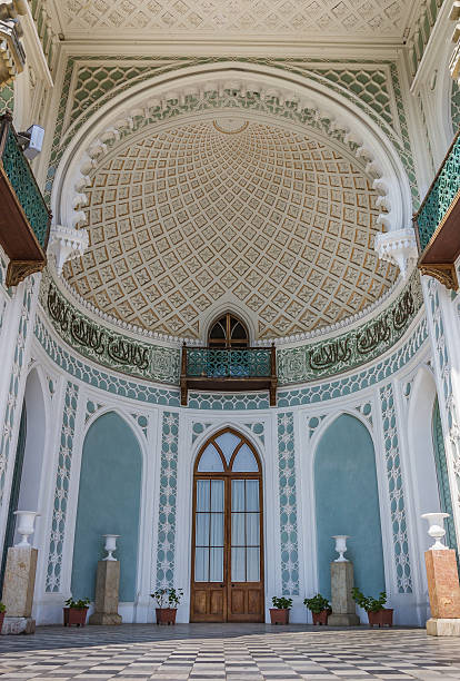istock Front of the Vorontsov Palace near  Alupka 452068627