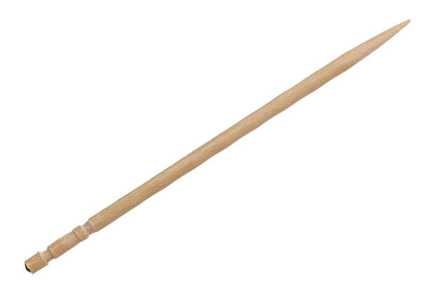 Wooden Toothpick stock photo