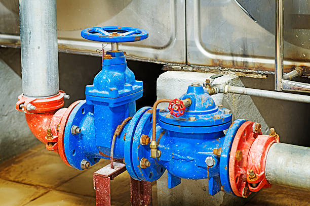 istock pressure pump for running water in a building 452070711