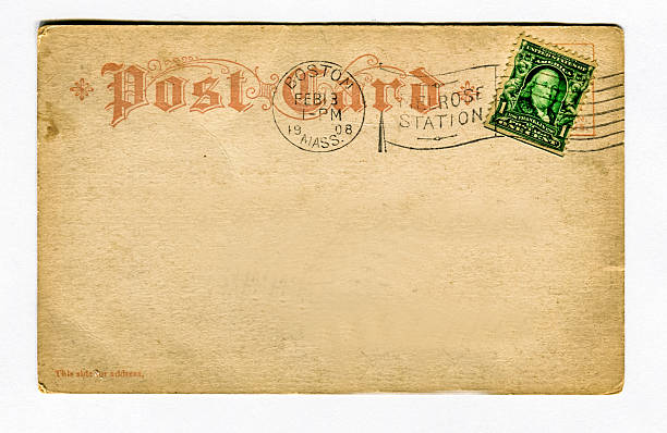 penny carte postale ancienne - 1908 photos et images de collection