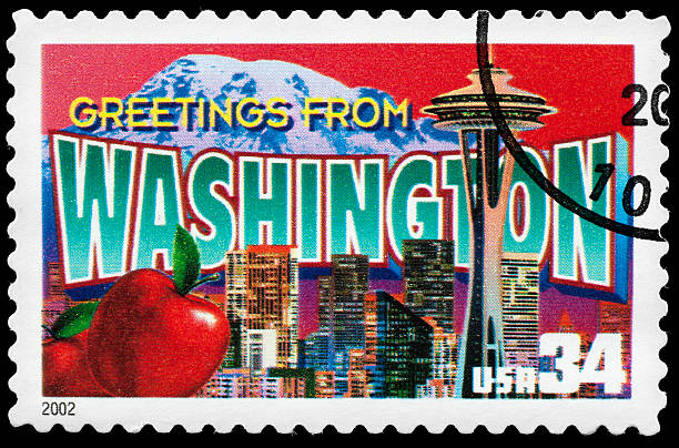 istock Washington State Postage Stamp 