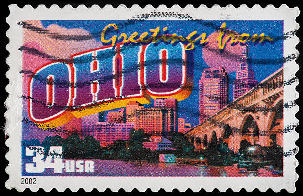 istock Ohio State Postage Stamp 