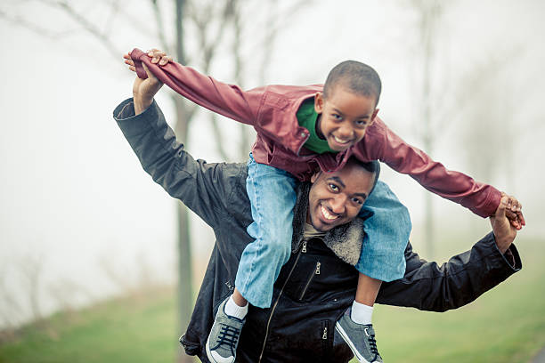 istock Family Fun on Foggy Day 452072965