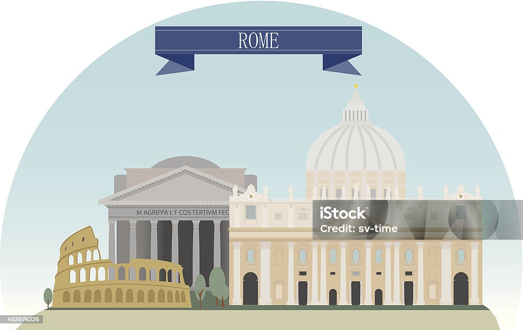 Roma - Royalty-free Roma - Itália arte vetorial