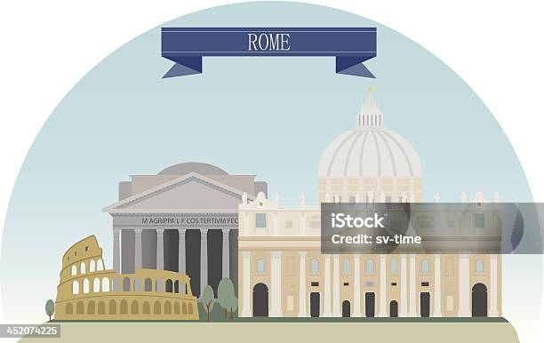 Roma - Arte vetorial de stock e mais imagens de Roma - Itália - Roma - Itália, Antigo, Estilo de Vida