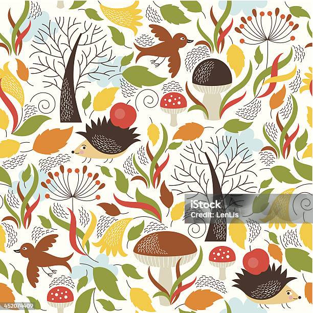 Seamless Pattern Stock Illustration - Download Image Now - Animal, Animal Markings, Animal Themes