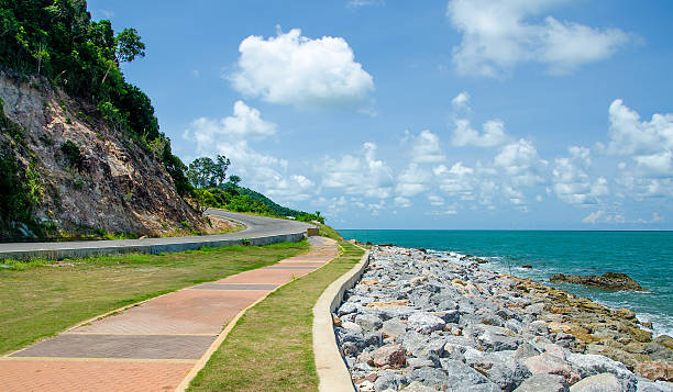 istock Road along the sea 452078449