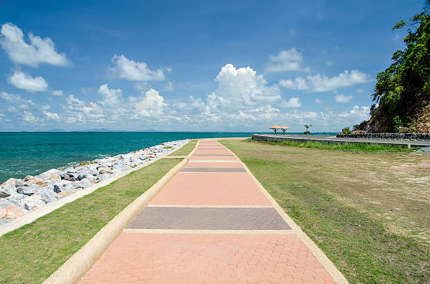 istock Paveway along the sea 452078771