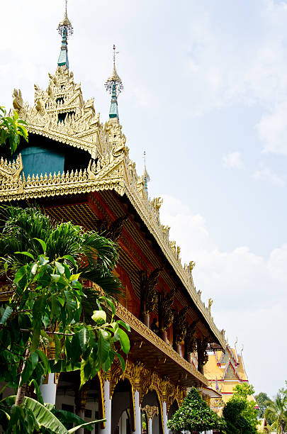 istock Thai Buddhist temple in Kanchanaburi 452079437