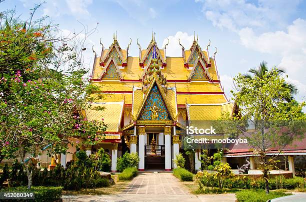 Wat Wang Wiwekaram W Sangkhla Buri - zdjęcia stockowe i więcej obrazów Architektura - Architektura, Bez ludzi, Buddyzm