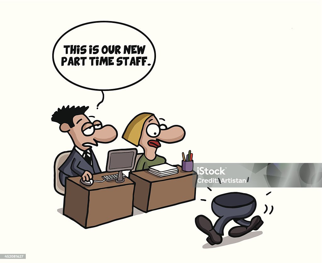 Part Time Worker Cartoon Joke Stock Illustration - Download Image Now - Human Resources, Humor, Administrator - iStock Part Time Worker Cartoon Joke Stock Illustration - Download Image Now - Human Resources, Humor, Administrator - iStock