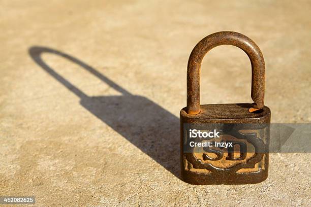 Rusty Lock Stock Photo - Download Image Now - Book, Education, Extreme Close-Up