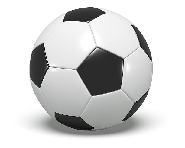 istock Soccer/football with white. 452094891