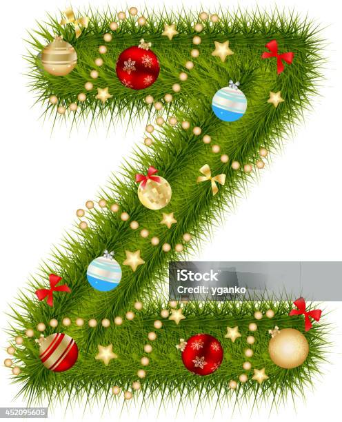 Abstrakte Schönheit Weihnachten Und Neujahr Abc Vektorillustration Stock Vektor Art und mehr Bilder von Abstrakt