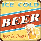 istock retro style ice cold beer sign 452095985