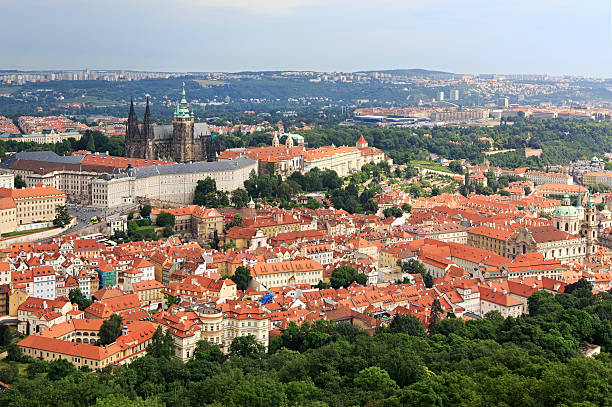 istock Saint Vitus Cathedral and Prague Castle. 452102553