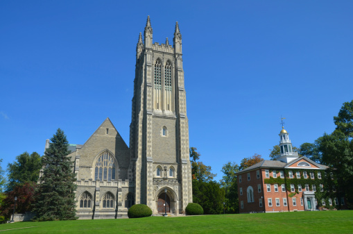 Thompson Memorial Chapel at Williams College in Williamstown, Massachusetts