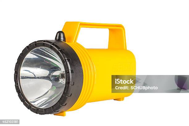 Flashlight Isolated Stock Photo - Download Image Now - Bright, Camping, Cut Out