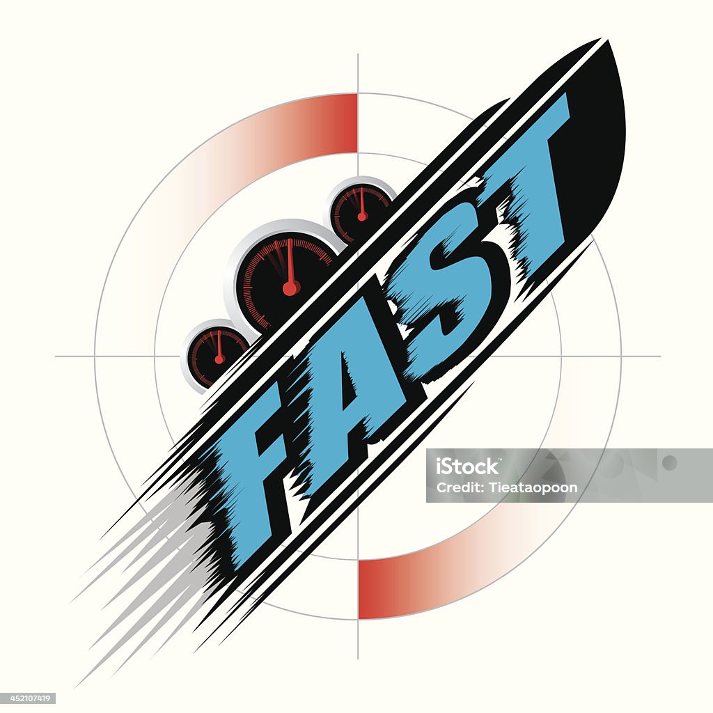 Fast Speed Concept Vector Stock Illustration - Download Image Now ...