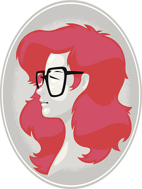 hipster cameo - cameo brooch 幅插畫檔、美工圖案、卡通及圖標