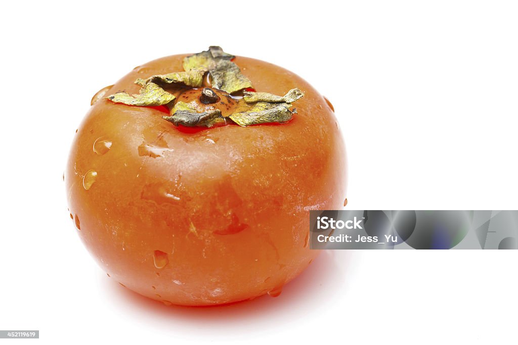 Persimmon isolated on white background Asian Culture Stock Photo