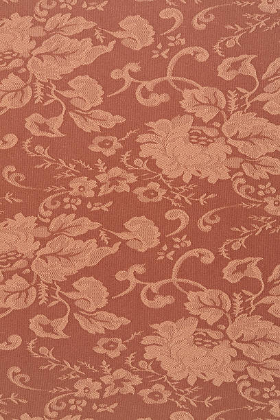 istock Brown wallpaper floral texture background 452120889