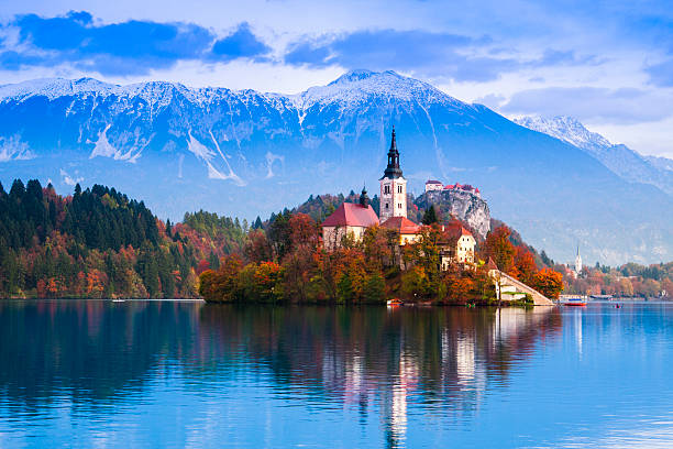 istock Bled with lake, Slovenia, Europe 452125711
