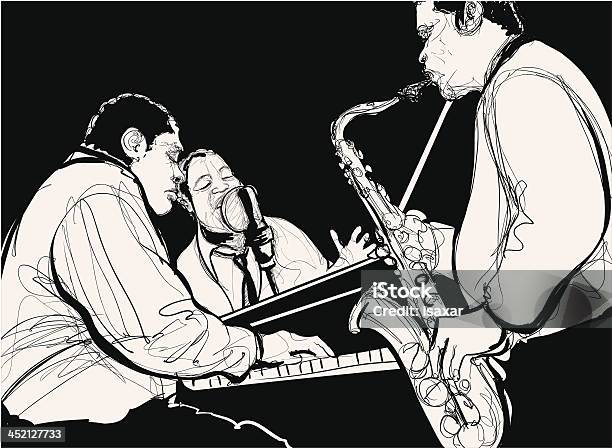 Jazz Band Stock Illustration - Download Image Now - Soul Music, Jazz Music, Orchestra