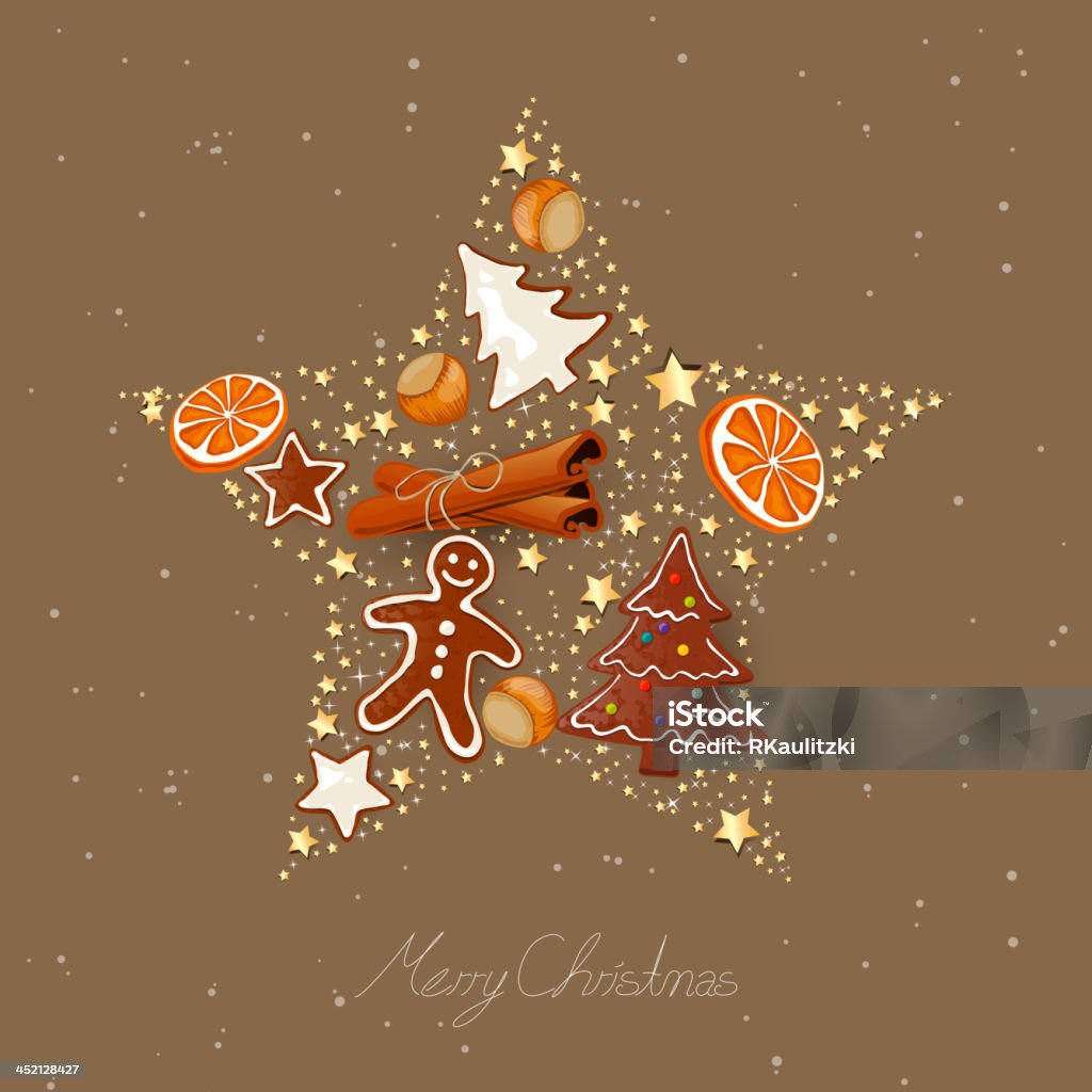 Vector Christmas Star Vector Illustration of an Abstract Christmas Star Backgrounds stock vector