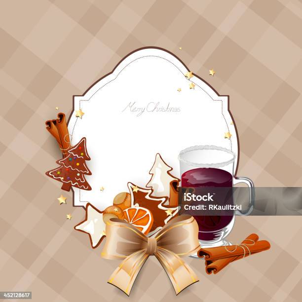 Vector Christmas Background Stock Illustration - Download Image Now - Anise, Backgrounds, Baked