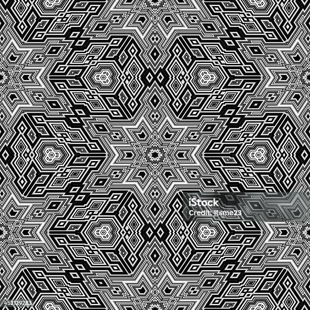 Op Art Escher 3seamless Texture Vecteurs libres de droits et plus d'images vectorielles de Couleur noire - Couleur noire, Image en noir et blanc, Motif