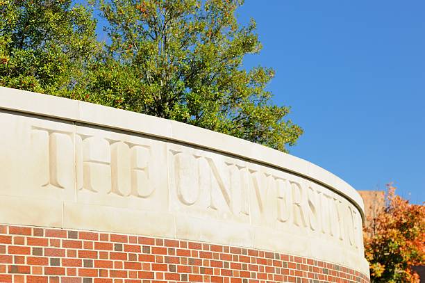 istock Sign for the university 452144217