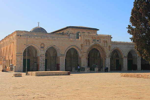 al-Aqsa Mosque The al-Aqsa Mosque is a mosque on the Temple Mount in Jerusalem's Old City kidron valley stock pictures, royalty-free photos & images