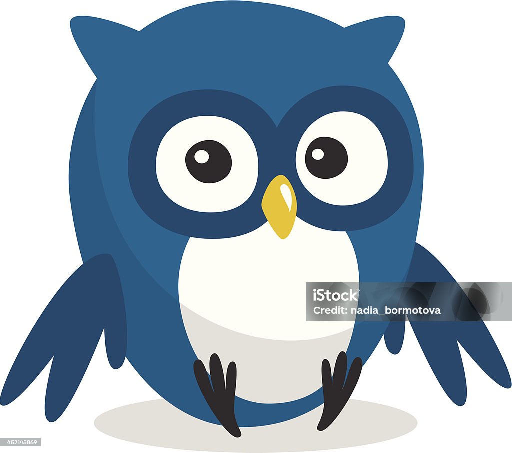 Funny Cartoon Owl Stock Illustration - Download Image Now - Bird, Animal,  Animal Body Part - iStock