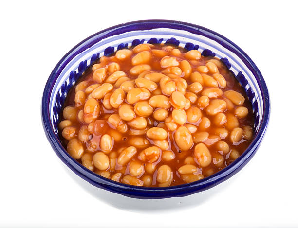 istock Marinated haricot beans in tomato sauce with shallots 452146301