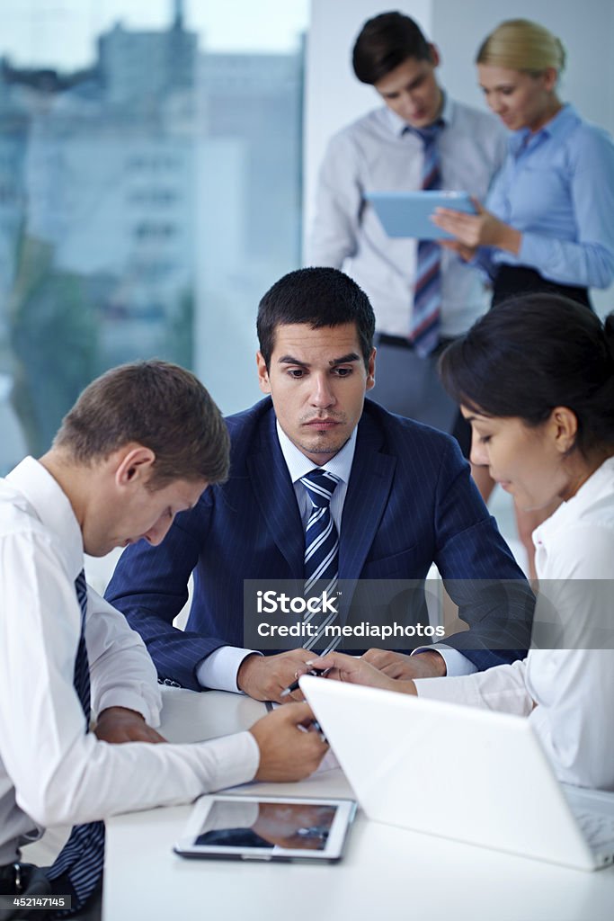 Business-Gespräche - Lizenzfrei Arbeitspersonal Stock-Foto