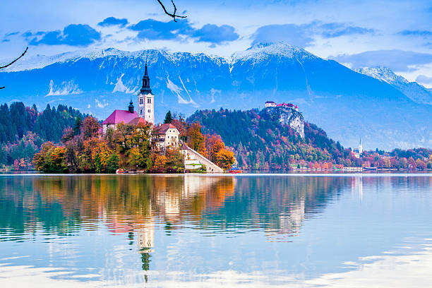 istock Bled with lake, Slovenia, Europe 452152151